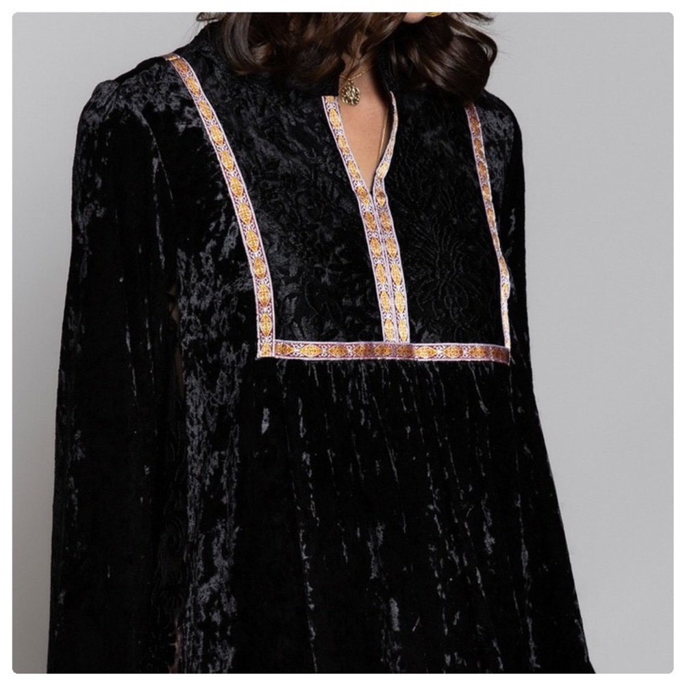 POL The Luxury Velvet and Tulle Tunic - Picture 3 of 16